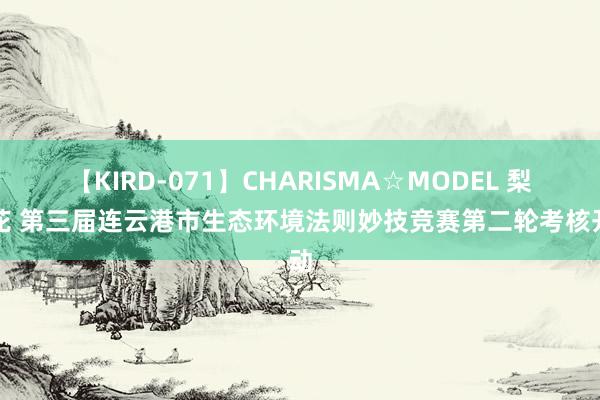 【KIRD-071】CHARISMA☆MODEL 梨々花 第三届连云港市生态环境法则妙技竞赛第二轮考核开动