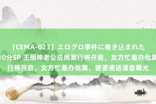 【CEMA-023】エログロ事件に巻き込まれた 人妻たちの昭和史 210分SP 王丽坤老公应用案行将开庭，女方忙着办仳离，婆婆通话灌音曝光