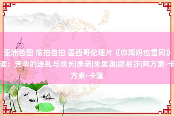 亚洲色图 偷拍自拍 墨西哥伦理片《你姆妈也雷同》解读：芳华的迷乱与成长|泰诺|朱里奥|路易莎|阿方索·卡隆